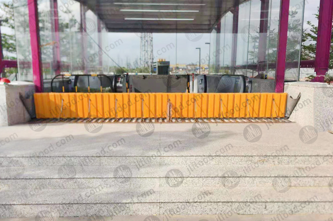 Hydrodynamic fully automatic flood control gate Case at Guangzhou metro