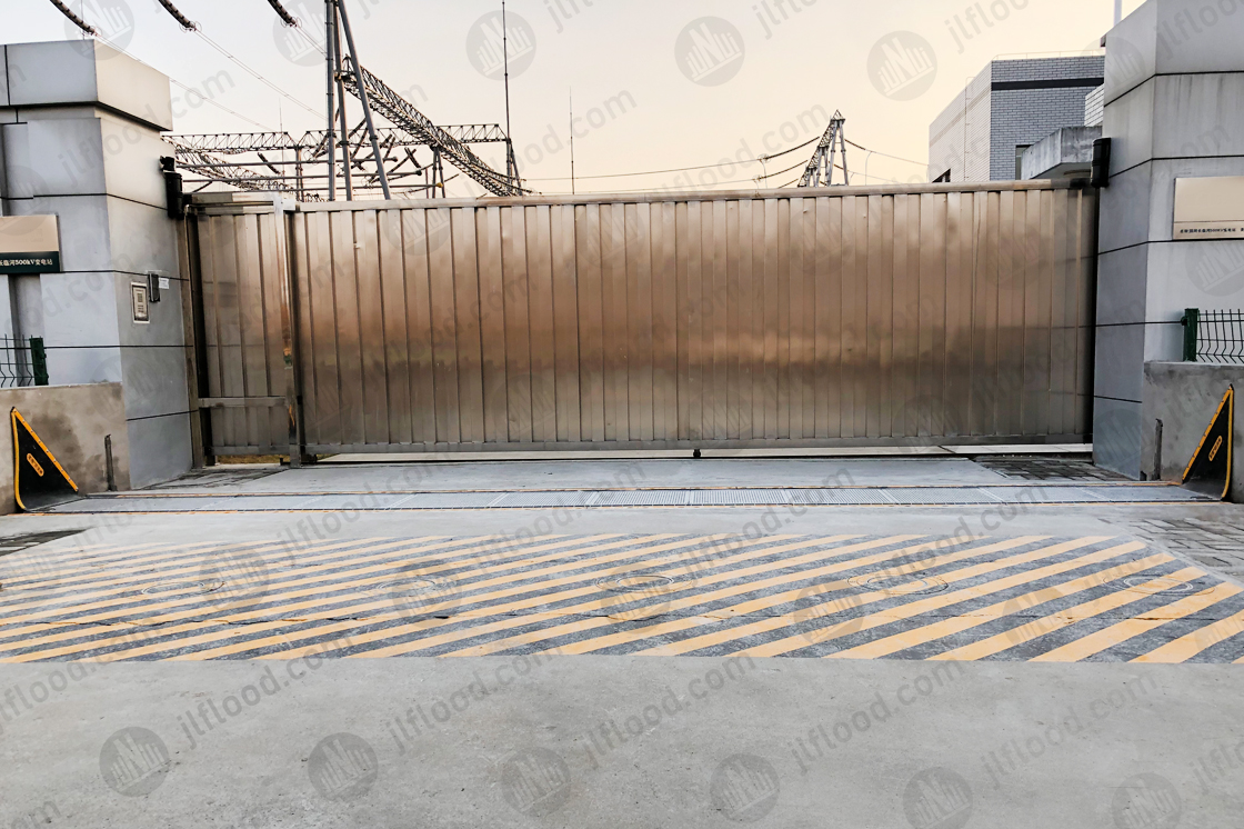 Hydrodynamic fully automatic flood control gate Case at Anhui substation