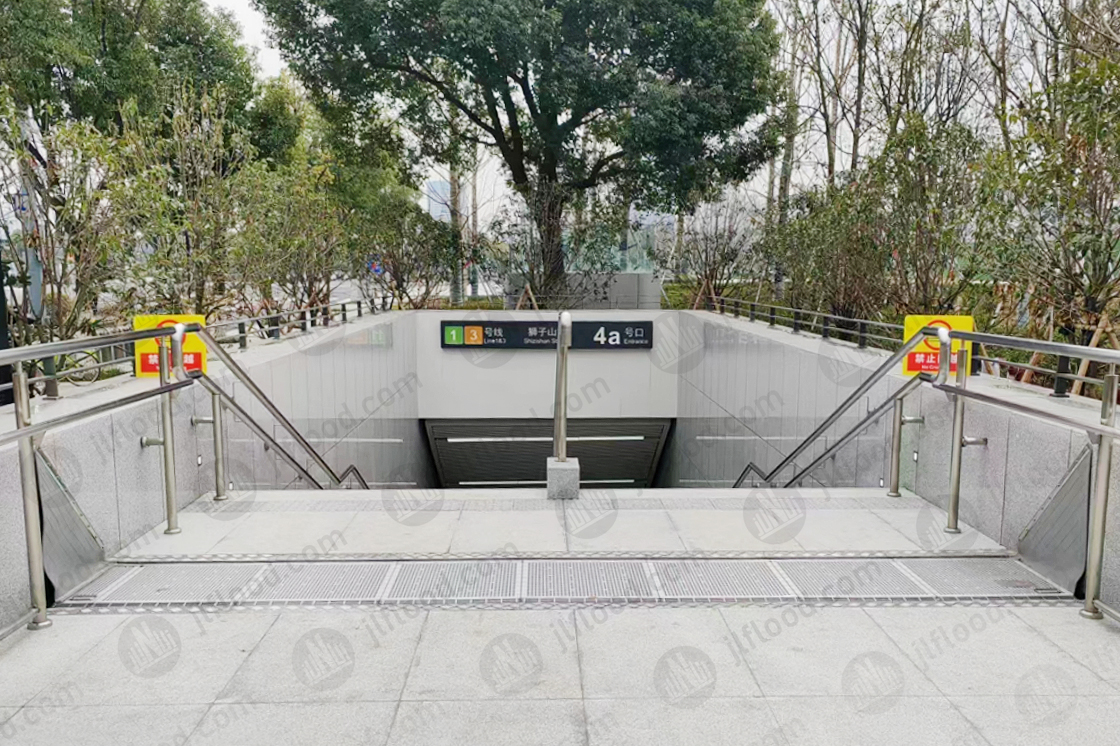 Hydrodynamic fully automatic flood control gate Case at Suzhou metro