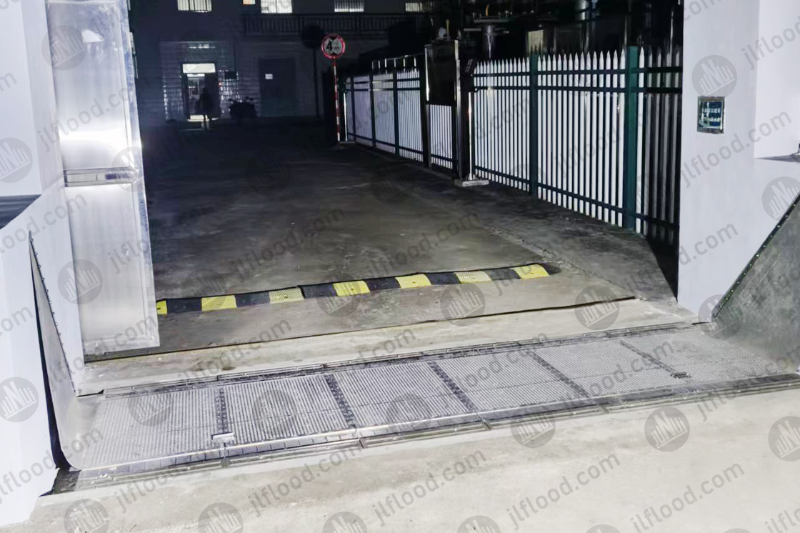 Hydrodynamic fully automatic flood control gate Case at Jiangsu substation
