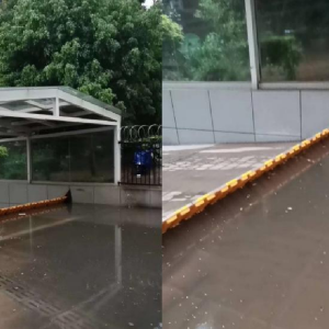 Automatic Flood Barrier without electric power