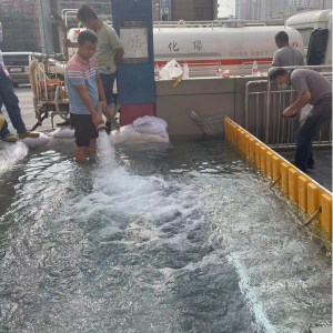 Water Testing of Flood Gate after Installation